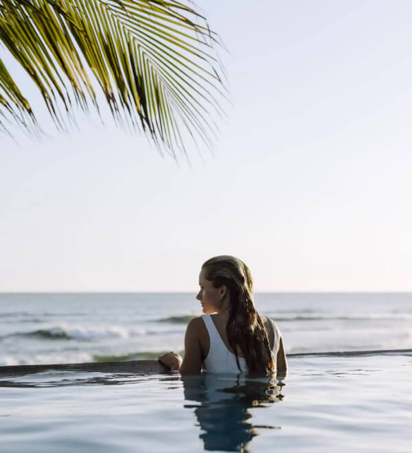 girl surfing